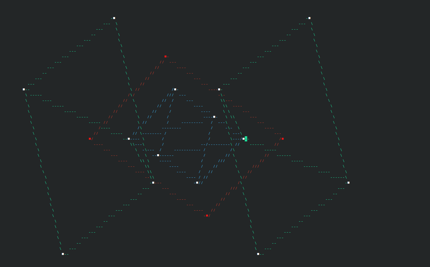 tie-fighter mesh