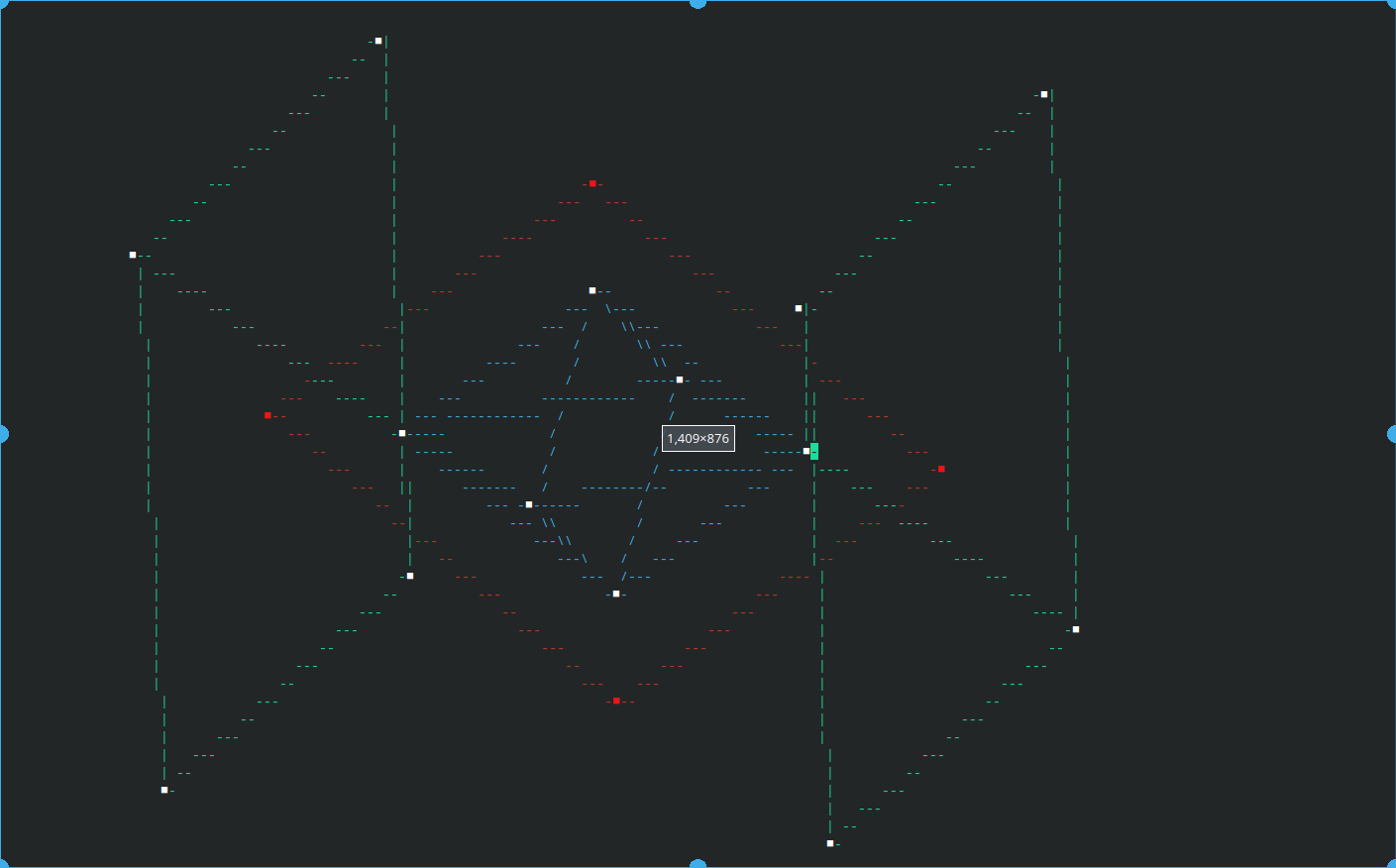 tie-fighter mesh